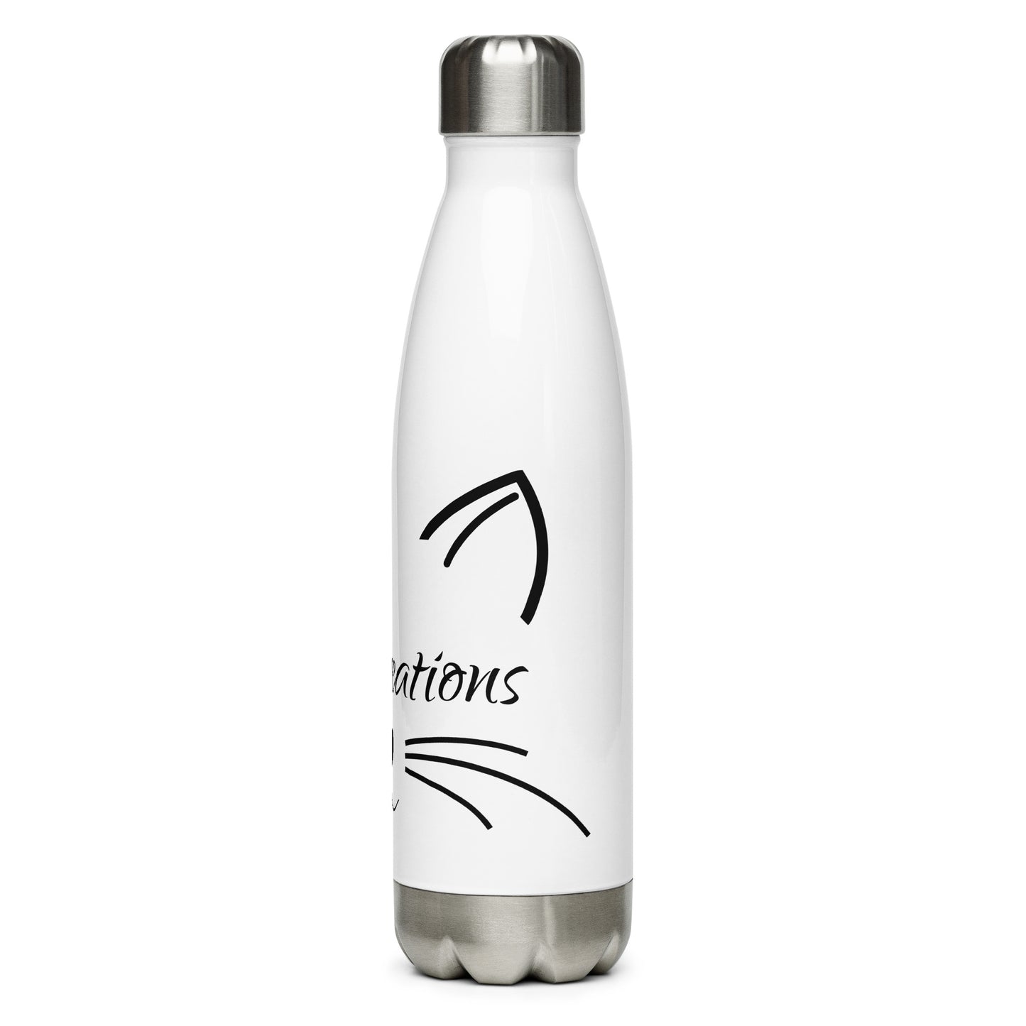 Stainless steel water bottle