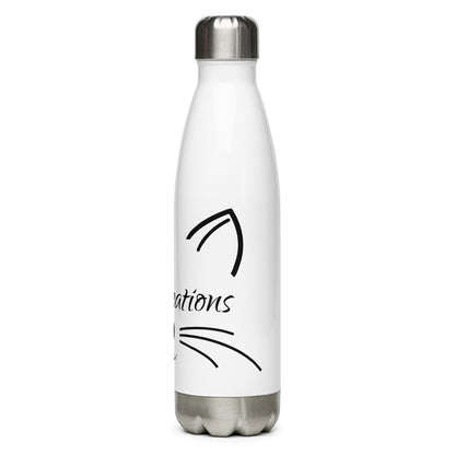 Stainless steel water bottle